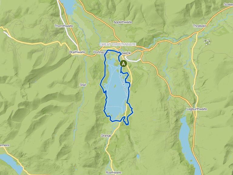 Derwent Water loop from Keswick — Lake District National Park | hike ...